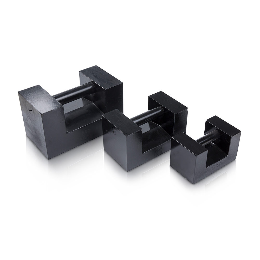 Industriële testgewichten Testgewichten uit de Pure Steel-serie